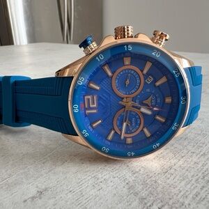 Blue & Gold Watch